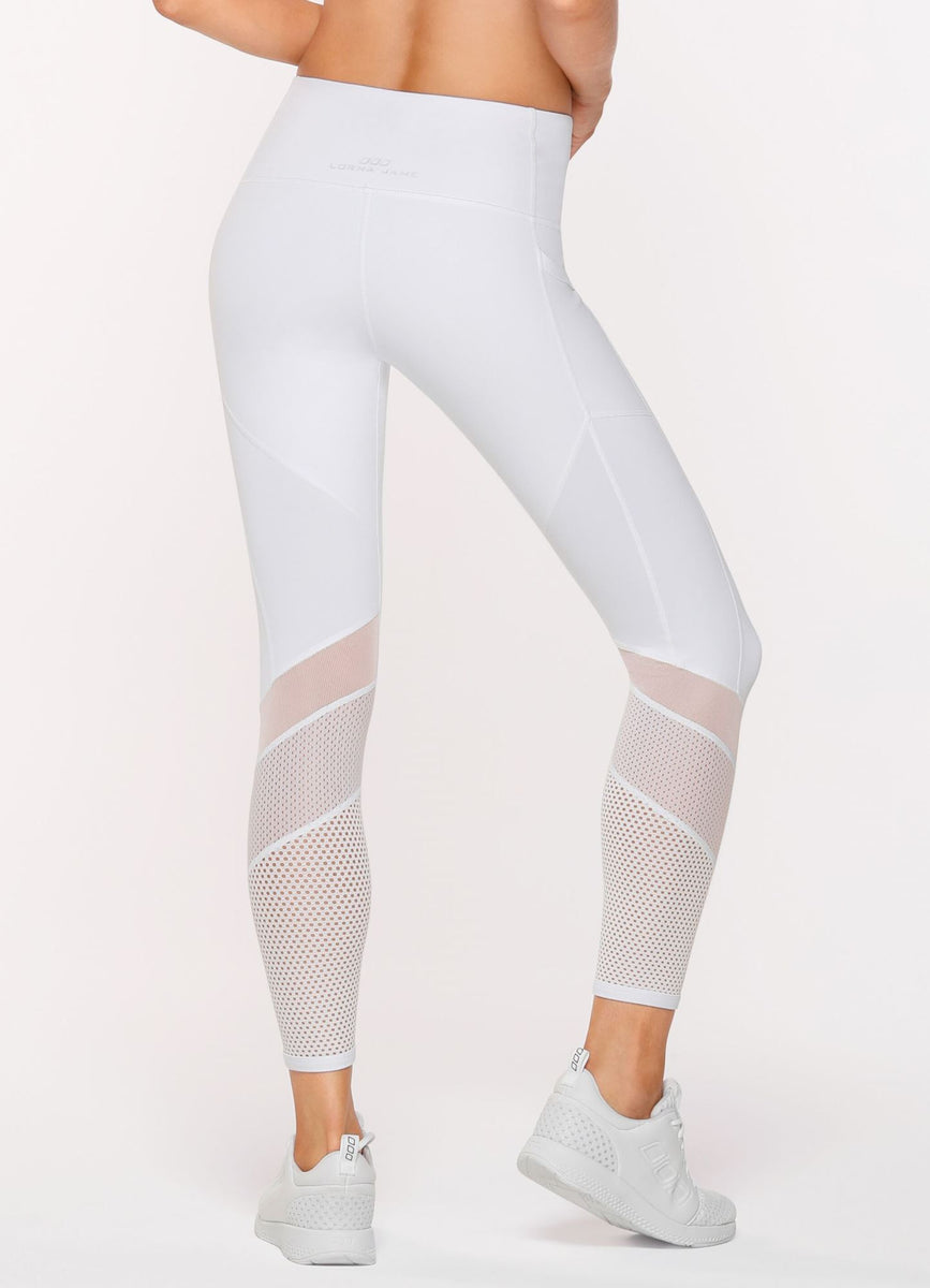 Lorna jane white tights hot sale
